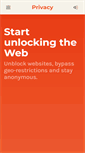 Mobile Screenshot of privacyinc.com